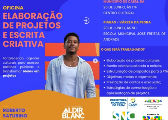 Oficina de Elaboração de Projetos e Escrita Criativa
